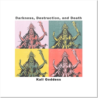 kali goddes pop art Posters and Art